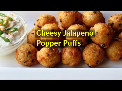 Cheesy Jalapeno Popper Puffs