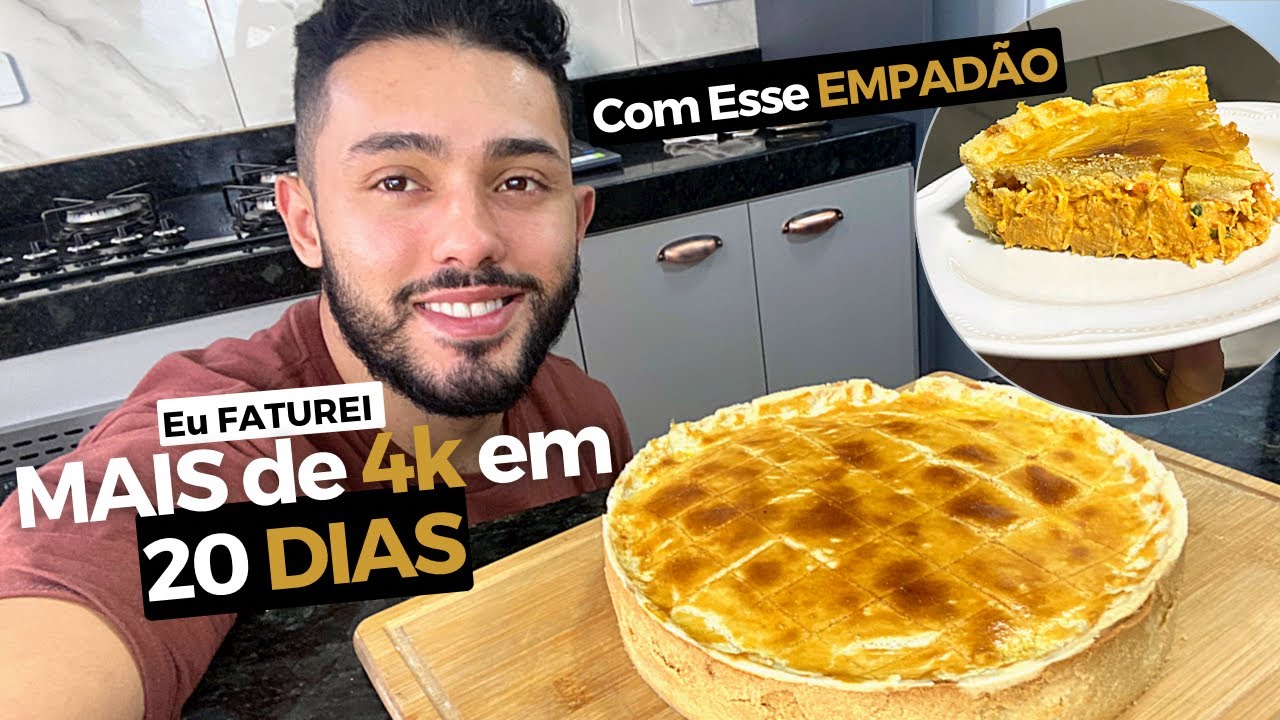 Revelei a RECEITA que mais VENDE no meu DELIVERY Empadão de Frango Cremoso- ATUALIZADO 2023