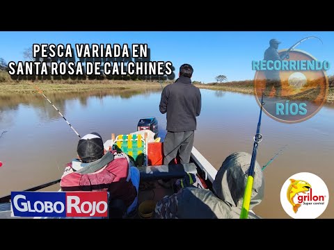 Así está La Pesca Variada en Santa Rosa de Calchines, Siempre Bajamos y paramos en el Mejor Lugar! 