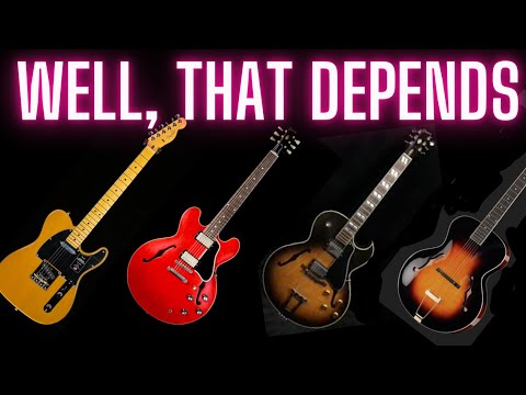 Sooooo - what's the perfect jazz guitar?