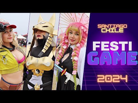 FESTIGAME 2024 SANTIAGO CHILE COSPLAY MUSIC VIDEO BEST COSTUMES ANIME