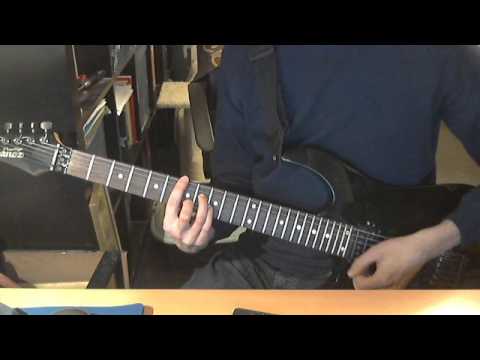 "Znalazłam" riff zwrotki