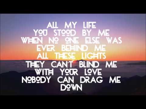 One direction - Drag Me Down Lyrics video