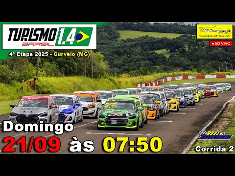 🔴 TOURISM 1.4 BR | Race 2 | 4th Stage 2025 | Curvelo (MG) | Live