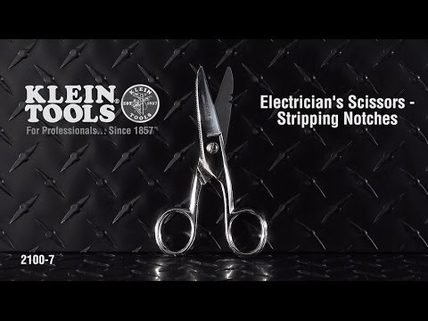 Klein Tools 26001 - All-Purpose Electrician's Scissors