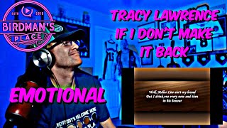 TRACY LAWRENCE "IF I DON'T MAKE IT BACK" - REACTION VIDEO - SINGER REACTS