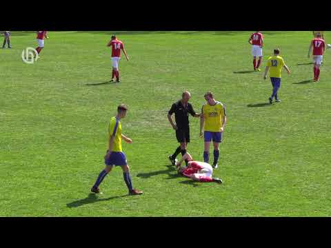 Voetbalwedstrijd HVV-Clinge (wk 17)