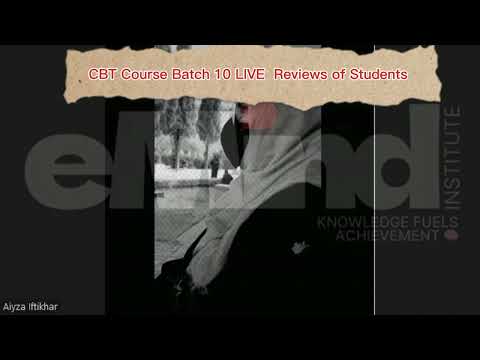 Student testimonial