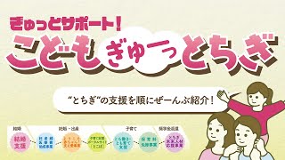 ぎゅっとサポート！こどもぎゅーっとちぎ【施策紹介動画ダイジェスト版】