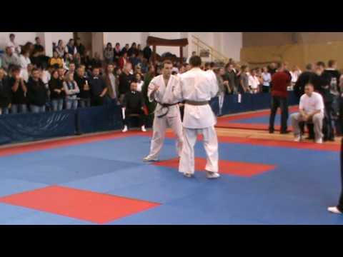 Michał Malesa - walka półfinałowa - MP Juniorów 2009 w Świnoujściu - kat. +80 kg