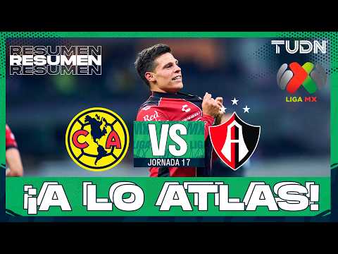 RESUMEN I América vs Atlas | Liga MX - Jornada 17 Clausura 2026 | TUDN