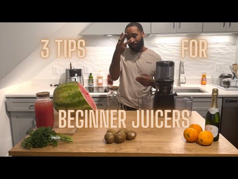Juicing For Beginners! 3 Tips For New Juicers!!!