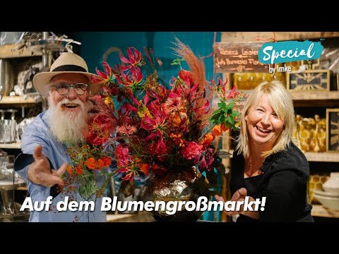 Auf dem Blumengroßmarkt