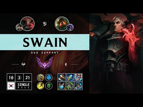 Swain Support vs Nautilus - KR Master Patch 14.14