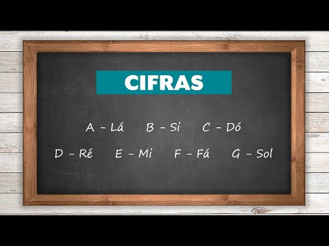 Como ler CIFRAS? - O que são as cifras e para que servem?