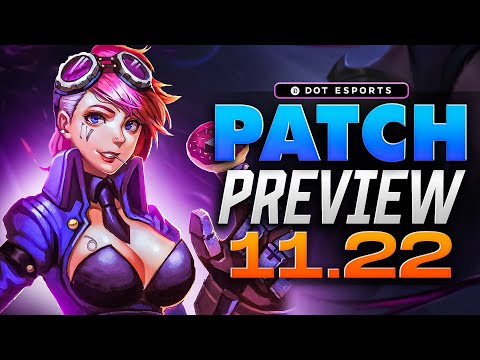 League of Legends Patch 11.22 BUFFS and NERFS | Goredrinker, Yuumi, Qiyana Jungle, and more