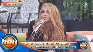 Paulina Rubio regresa a Hoy con nuevo sencillo | Programa Hoy