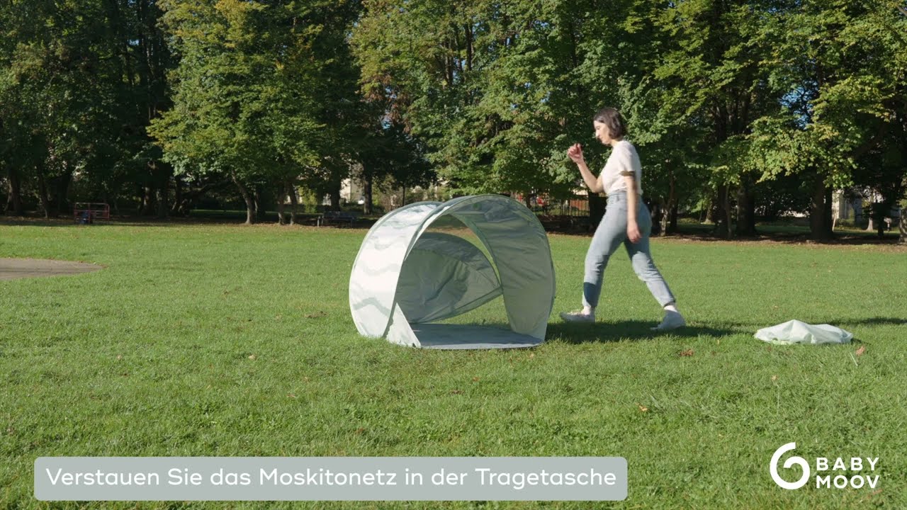 Babymoov Strandmuschel Moov & Protect Hellgrün