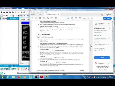 2.1.4.6 Packet Tracer Navigator The iOS