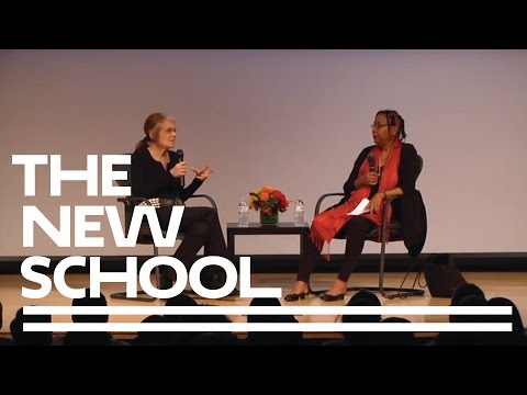 bell hooks & Gloria Steinem at Eugene Lang College