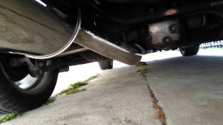 preview picture of video 'Subaru WRX - Just Fitted New Exhaust'