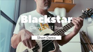 Video thumbnail for Blackstar Carry-on ST Travel Bass w/ D’addario 65-130 Half Round Strings Short Demo by Bass Sound Library