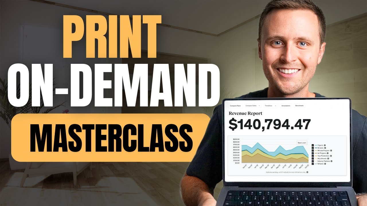 The Complete Print On-Demand Masterclass (FREE COURSE)