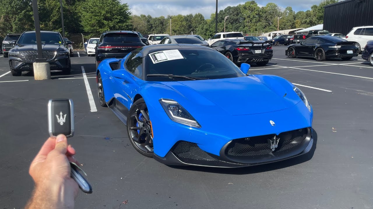 2024 Maserati MC20: Start Up, Exhaust, Test Drive, Walkaround and Review