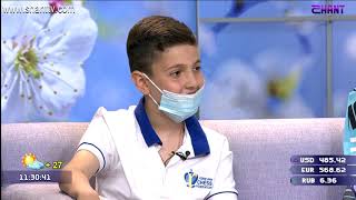 Առավոտը Շանթում -Հայաստանի շախմատի պատանեկան հավաքականի անդամներ