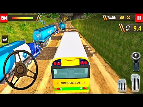 Offroad School Bus Driving Simulator 2019 Android/IOS Gameplay