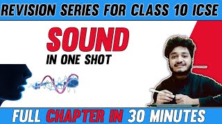 10th icse physics chapter 7 | Sound