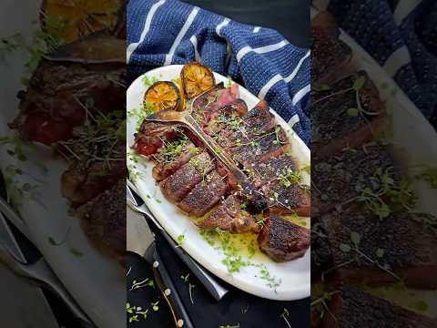 How to Make Steak Florentine with a King Cut T-bone Steak