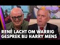 René moet lachen om warrig gesprek tussen Willem van Hanegem en Harry Mens | VI VANDAAG