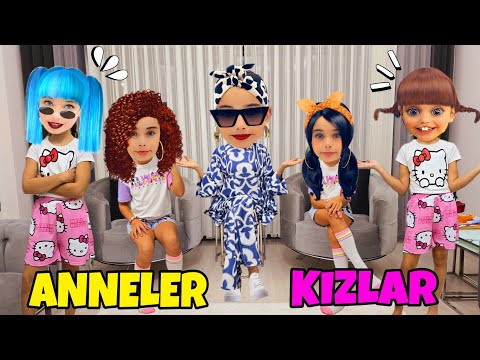 ELİF SİNEM KOMŞU ANNELERİ VE KIZLARI MİSAFİRİMİZ OLDU !! KIZLAR GİZLİ GELDİ !!