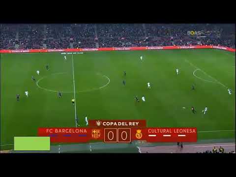 Barselona 4:1 leonesa 1/16 final