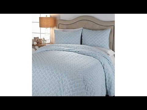 Concierge Collection Swindon Chenille Bedspread Set
