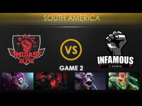 Midas Club Elite vs Infamous Game 2 - Kiev Major SA Qualifier Playoffs -@DotACapitalist @Blitz_DotA