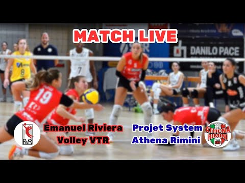 Serie C Femminile - Emanuel Riviera Volley Rimini vs Projet System Athena Rimini