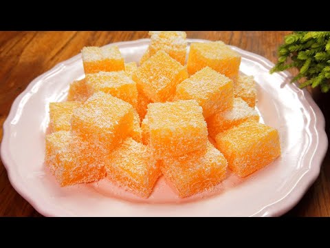 "Turkish delight" This recipe is a highly famous Turkish dessert | Only 3 ingredients