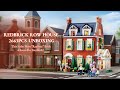 Lumibricks Redbrick Row House mit LED-Beleuchtung Lumibricks Redbrick Row House mit LED-Beleuchtung