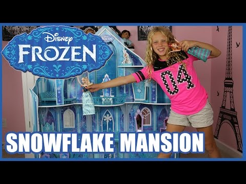DISNEY FROZEN SNOWFLAKE MANSION Princess Ice Castle