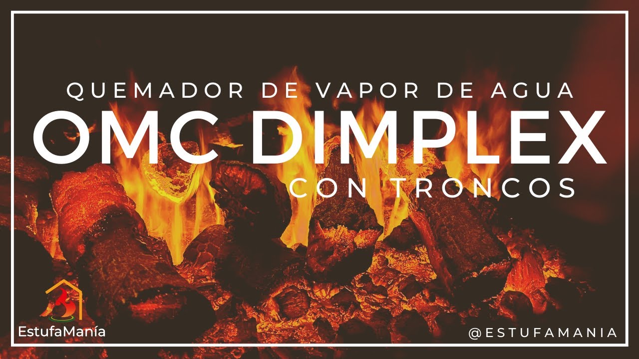 Chimenea Vapor de Agua con Troncos DIMPLEX
