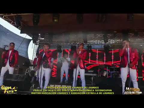 Marimba Orquesta ecos del paisaje y grupo furia en aldea el Rancho 