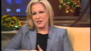 Bette Midler - The Oprah Winfrey Show 1999 ( Part 1 )