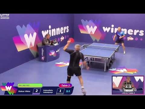 Winners League  08.09.21 Ziakun Viktor - Kolomiiets Volodymyr  20:00