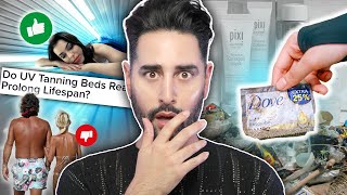 Tanning Beds EXTEND Your Life?! Pixi's Shock Lawsuit Drama & Dove Just Don't Care 🤷 Ugly Beauty News