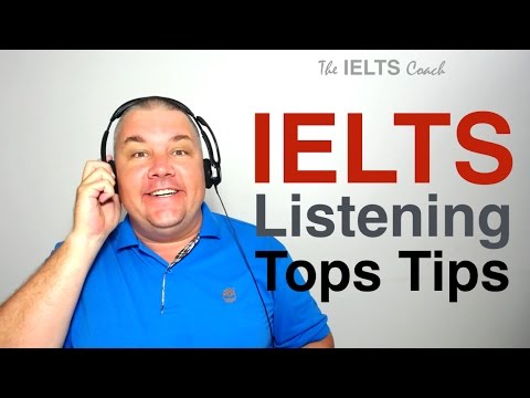 IELTS Listening Top Tips Video