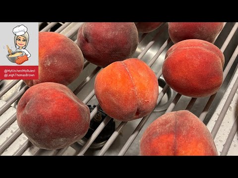 Fresh Picked 🍑 Peach Crisp Dessert Recipe | My Kitchen! My Rules!