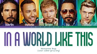 Download lagu Backstreet Boys - In A World Like This (Color Coded Lyrics) mp3 Download lagu Backstreet Boys - In A World Like This (Color Coded Lyrics) mp3