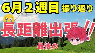 6月2週目振り返り🌸